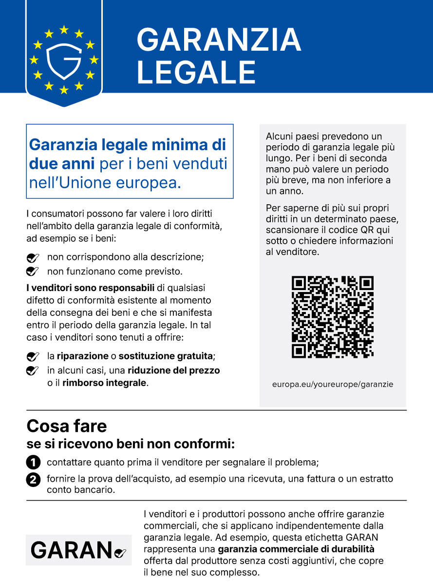 Garanzia legale di conformità