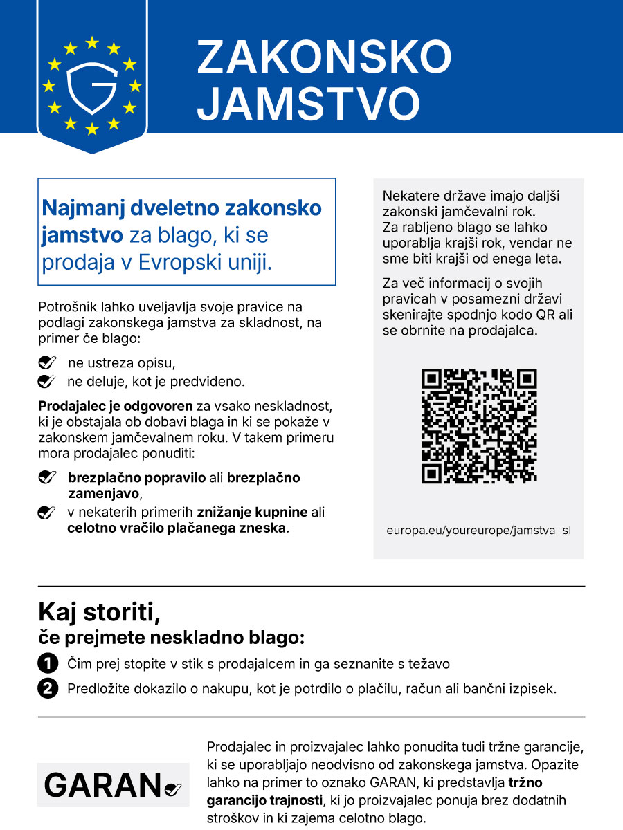 Zakonsko jamstvo za skladnost